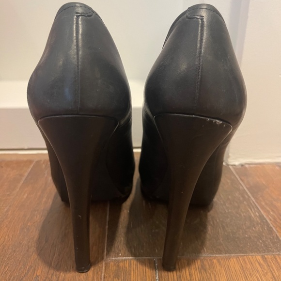 Jessica Simpson black platform heels - Picture 4 of 4